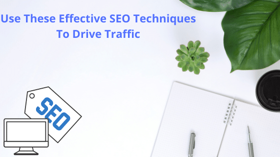 Use These Effective SEO Techniques To Drive Traffic